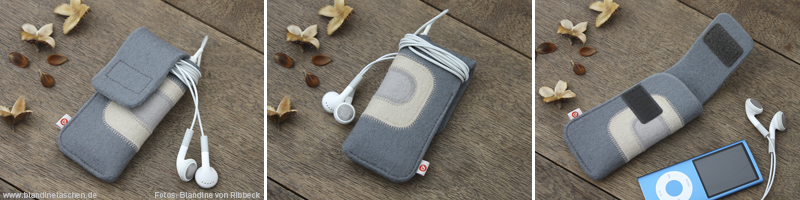graue iPod nano Tasche
